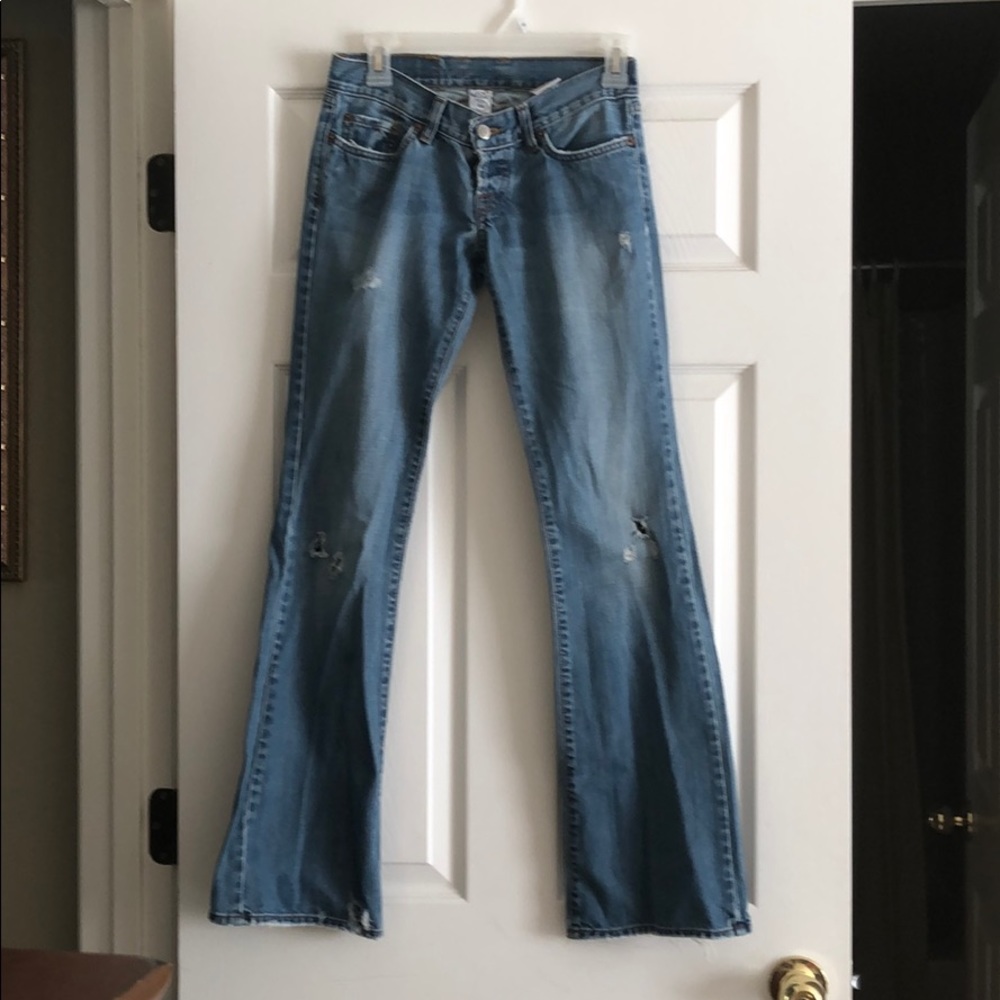 Lucky jeans Mid rise distressed